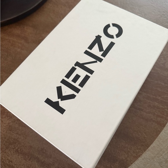 Kenzo K Skate Blue Marine Slip-Ons with Tiger. rare